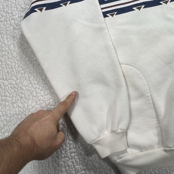 VTG 90s AU Sportswear Zion National Park Sweatshirt XL USA Southwest Pattern - Picture 9 of 12